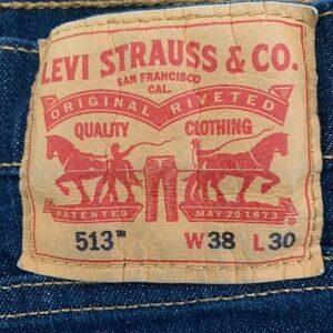 Levi's Men's Classic Indigo Slim Straight Jeans